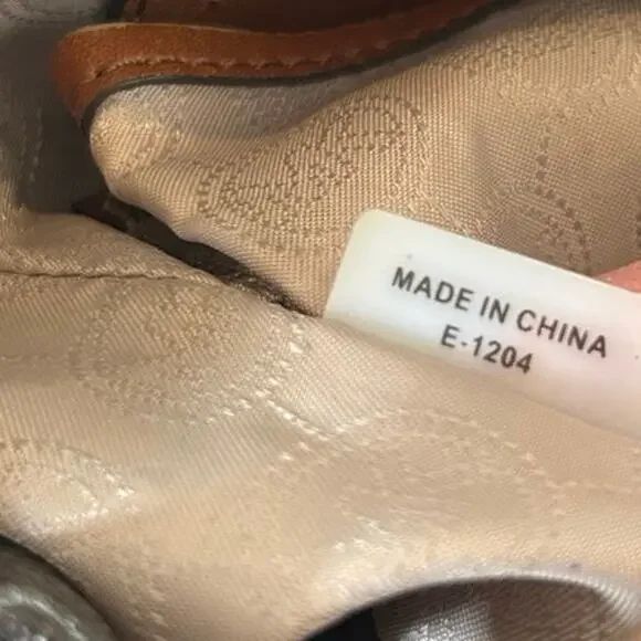 Vintage MICHAEL Michael Kors Brown Signature Leather Jet Set Chain Hobo Bag - Picture 15 of 16